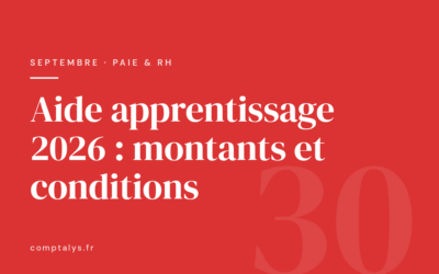 Aide apprentissage 2026 : montants, conditions et coût réel d&rsquo;un apprenti